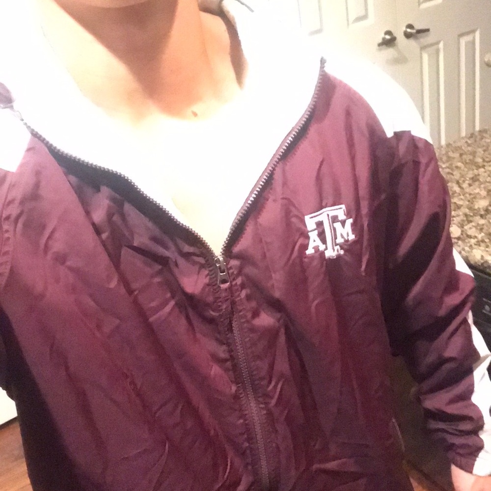 Texas A&M Zip-Up Vintage Jacket